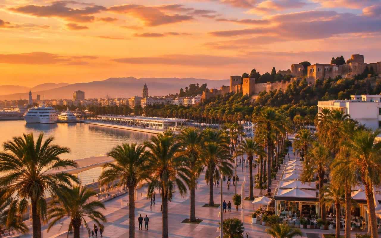 Málaga, Paseo del Puerto