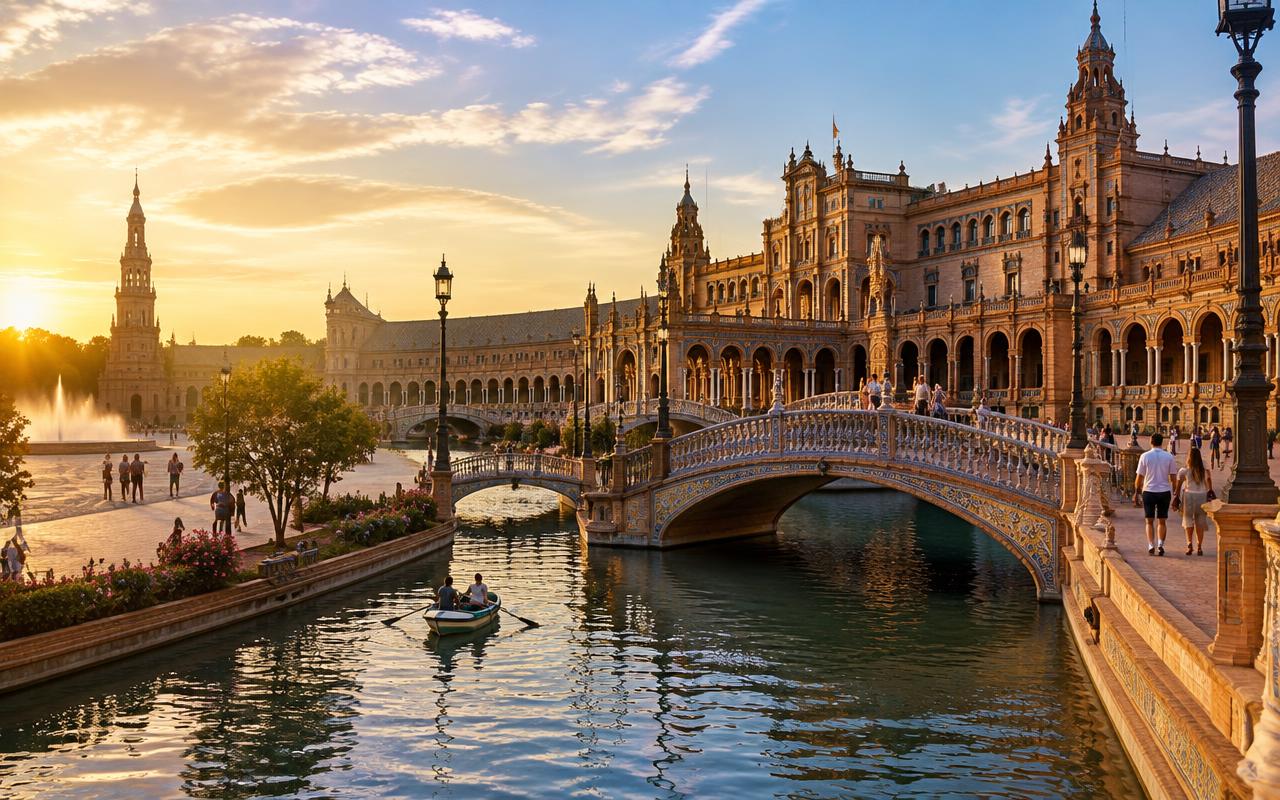 Sevilla, Plaza de España